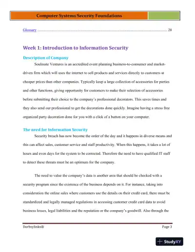 Computer Systems Security Foundations - Page 4 preview image