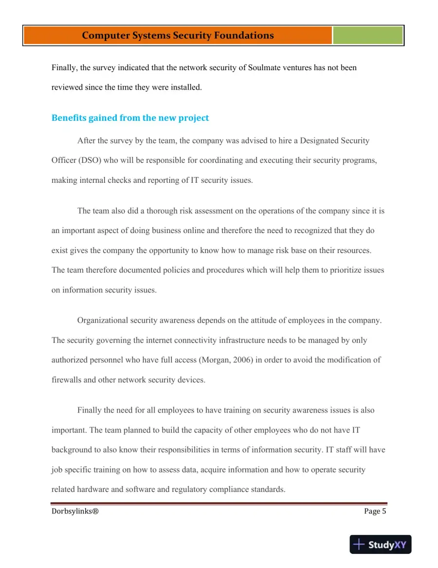 Computer Systems Security Foundations, page 6