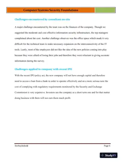 Computer Systems Security Foundations - Page 7 preview image