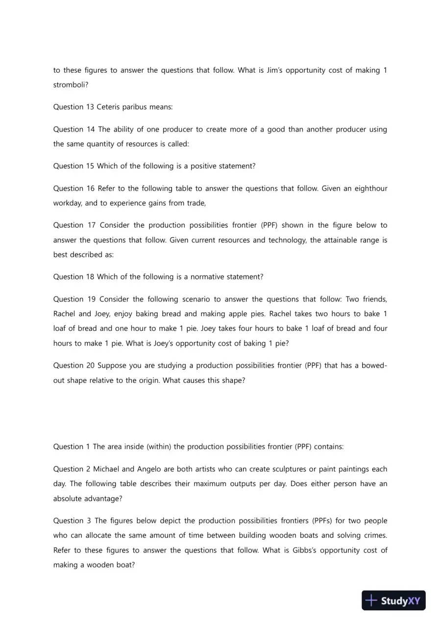 Liberty University ECON 213 Quiz 2 Complete Solutions Correct Answers Key, page 3