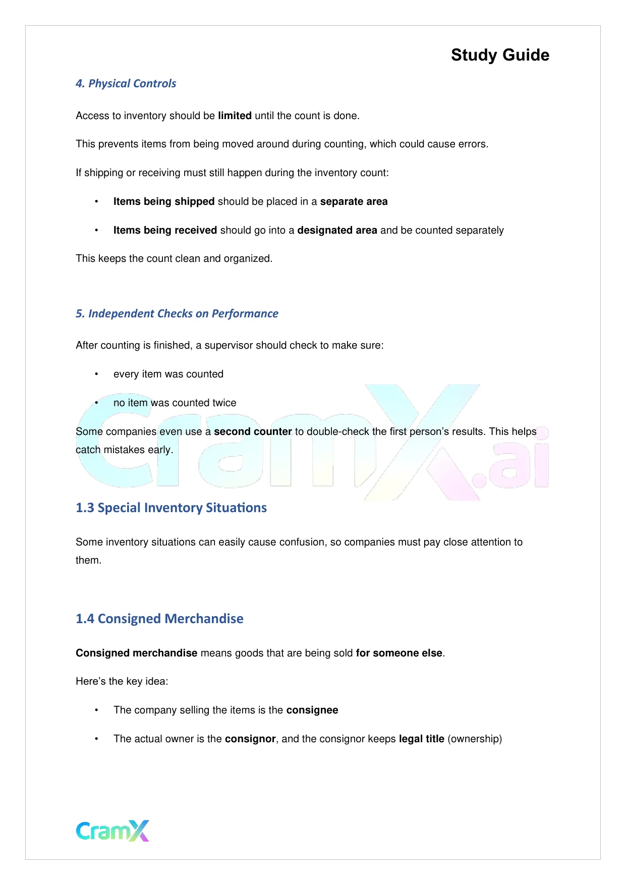 Accounting Principles I – Inventory - Page 3 preview image
