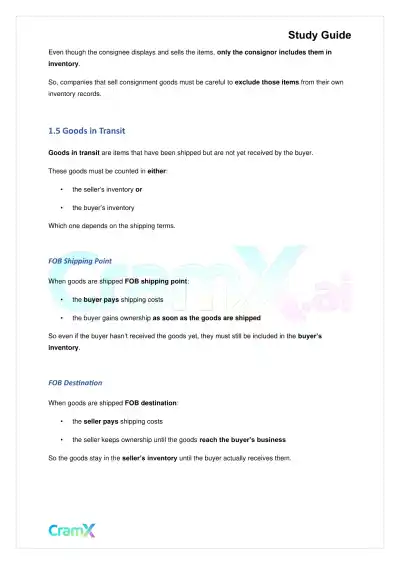 Accounting Principles I – Inventory - Page 4 preview image