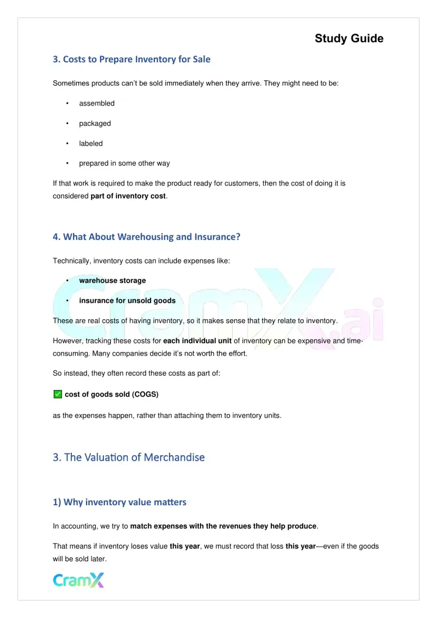 Accounting Principles I – Inventory, page 6