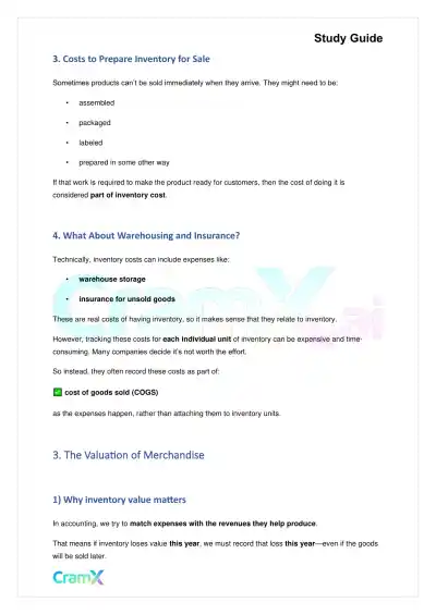 Accounting Principles I – Inventory - Page 6 preview image