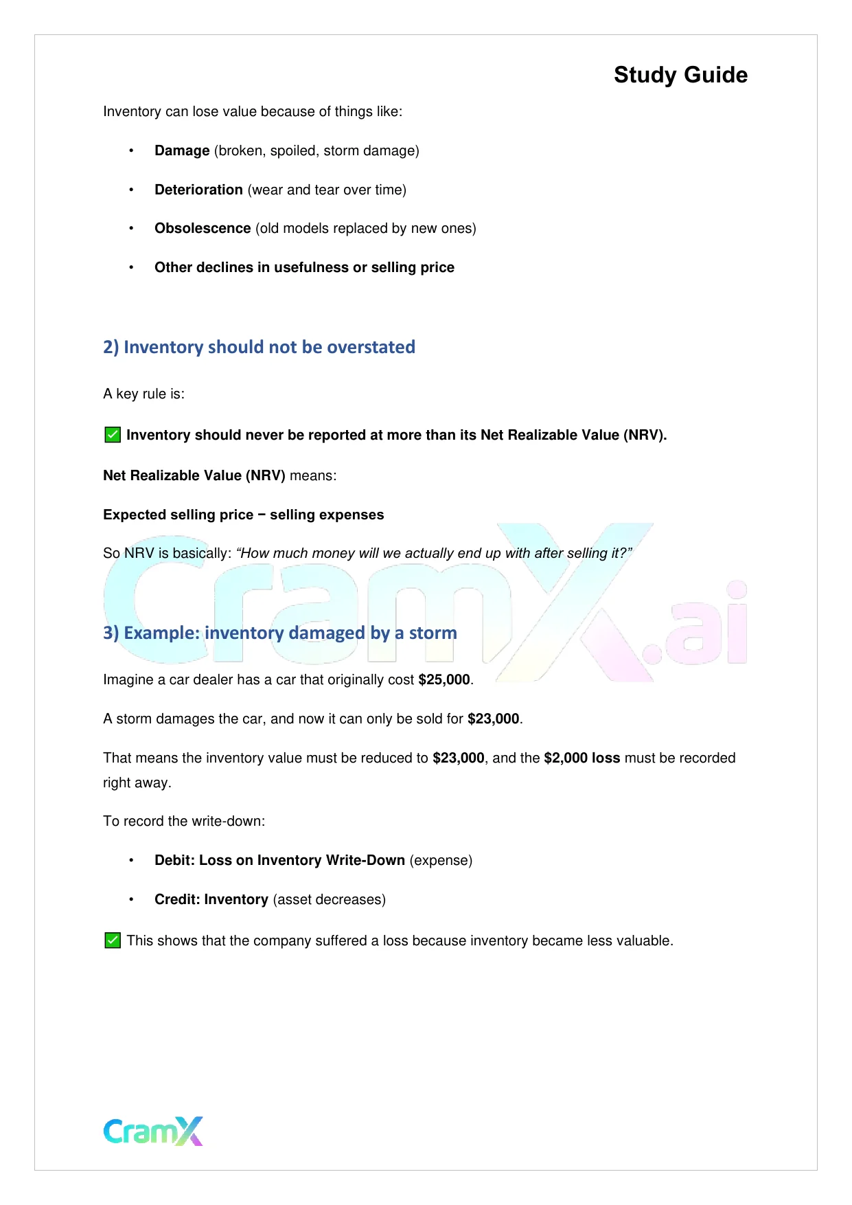 Accounting Principles I – Inventory - Page 7 preview image