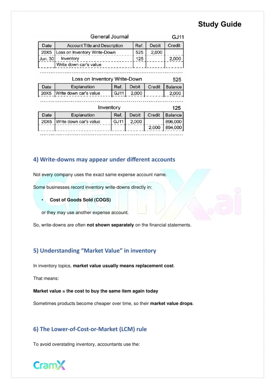 Accounting Principles I – Inventory, page 8