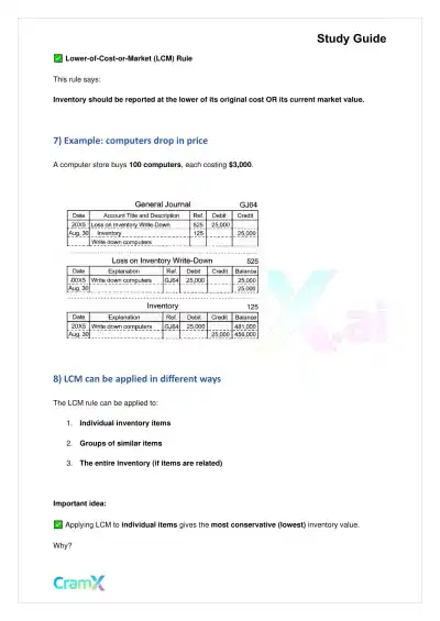 Accounting Principles I – Inventory - Page 9 preview image
