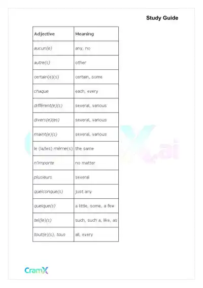 French II – Indefinites Passive Voice - Page 2 preview image