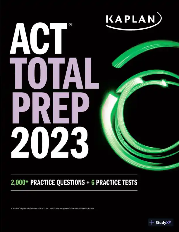 ACT Total Prep 2023: 2,000+ Practice Questions + 6 Practice Tests (2022) - Page 1 preview image