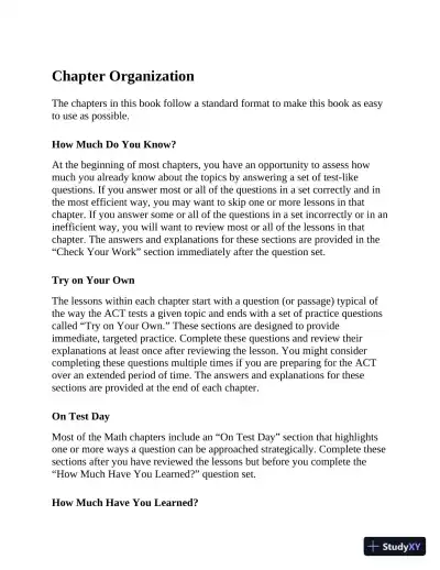 ACT Total Prep 2023: 2,000+ Practice Questions + 6 Practice Tests (2022) - Page 10 preview image