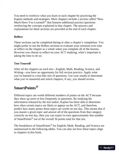 ACT Total Prep 2023: 2,000+ Practice Questions + 6 Practice Tests (2022) - Page 11 preview image