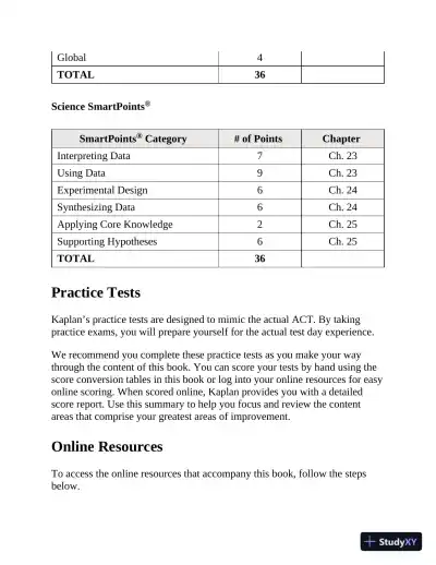 ACT Total Prep 2023: 2,000+ Practice Questions + 6 Practice Tests (2022) - Page 13 preview image