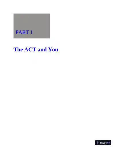 ACT Total Prep 2023: 2,000+ Practice Questions + 6 Practice Tests (2022) - Page 15 preview image