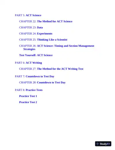 ACT Total Prep 2023: 2,000+ Practice Questions + 6 Practice Tests (2022) - Page 7 preview image