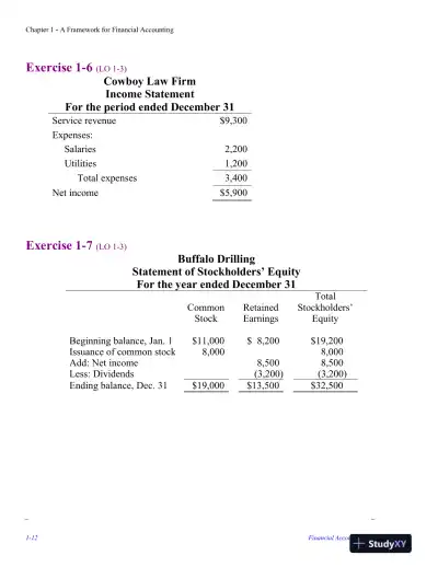 Solution Manual for Financial Accounting, 5th Edition - Page 13 preview image