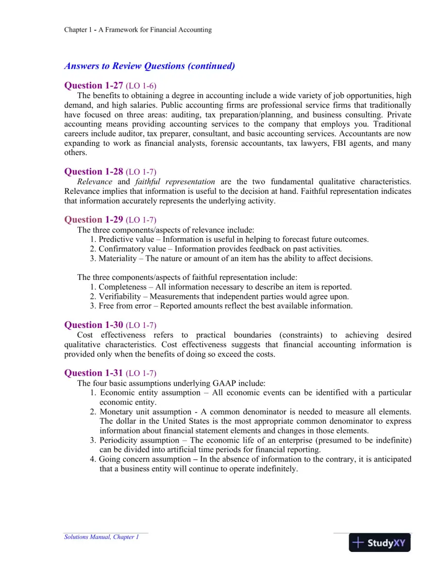 Solution Manual for Financial Accounting, 5th Edition, page 6