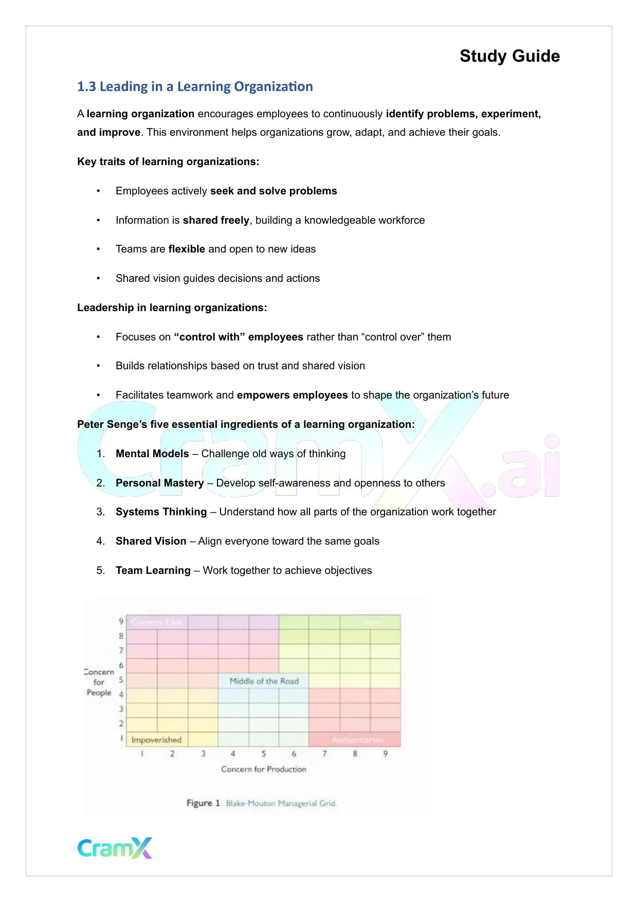 Principles of Management - Leadership and Management - Page 3 preview image