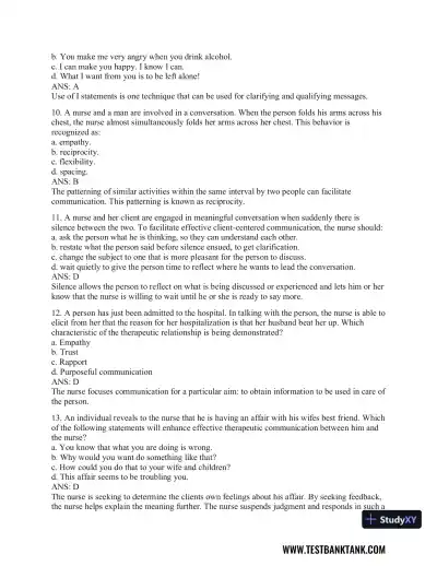 Health Promotion Throughout the Life Span 9th Edition Test Bank - Page 23 preview image