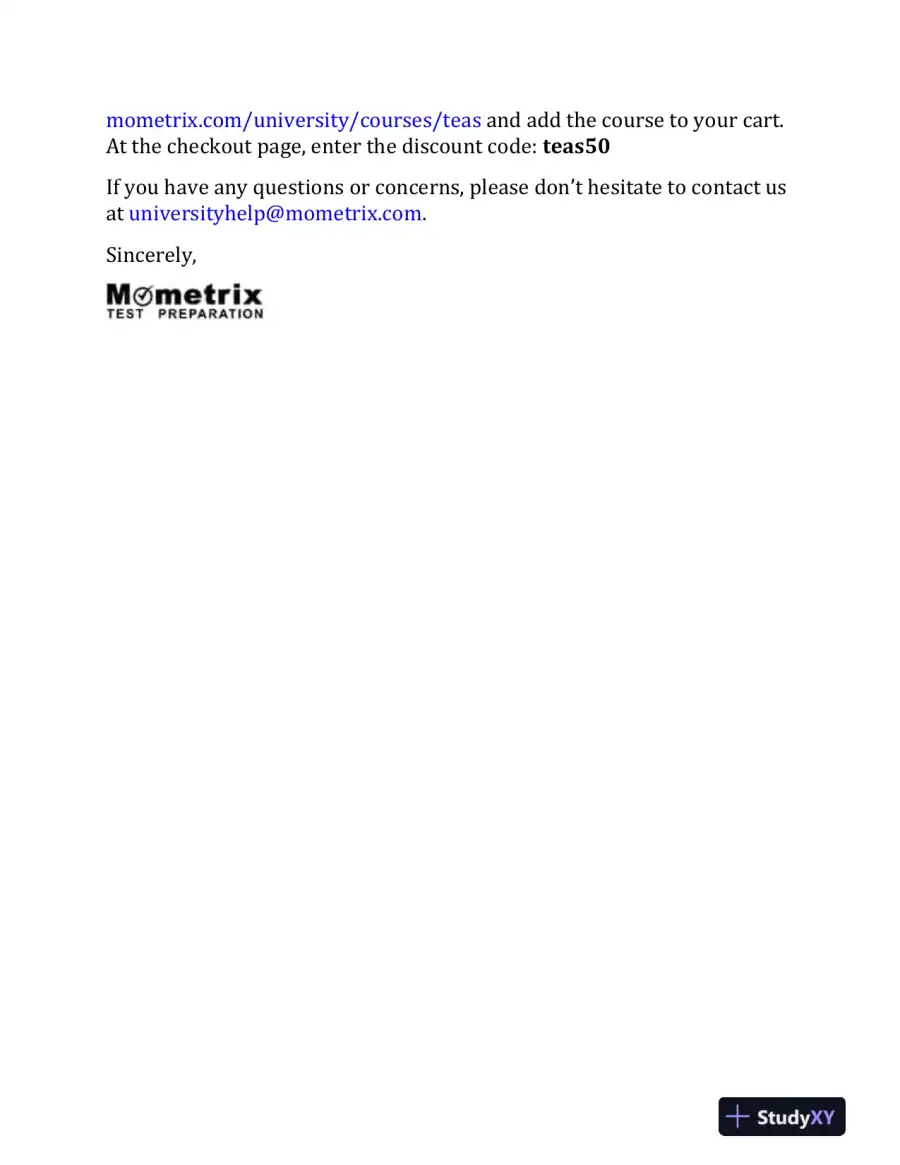 ATI TEAS Practice Questions: Two TEAS 6 Practice Tests, Sixth Edition (2019), page 4
