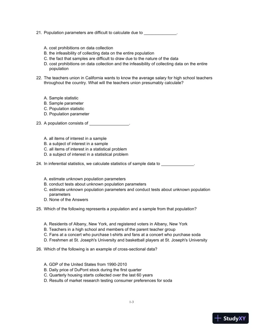 Essentials of Business Statistics: Communicating With Numbers 1st Edition Test Bank, page 4