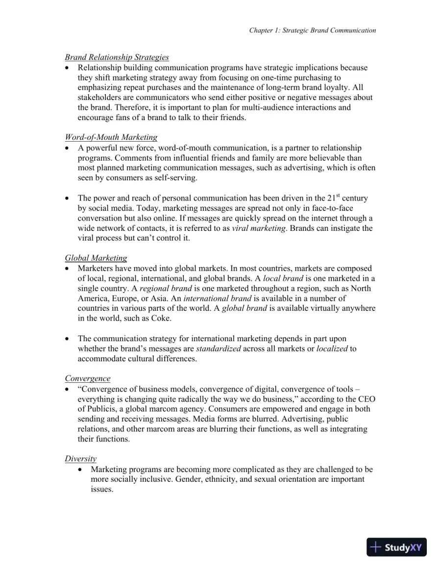 Advertising and  IMC: Principles and Practice, 11th Edition Solution Manual, page 13