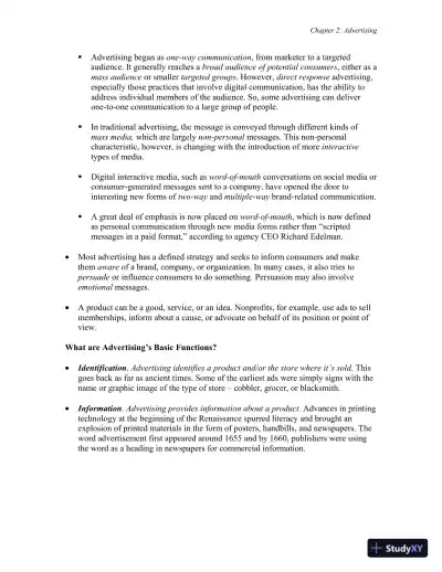 Advertising and IMC: Principles and Practice, 11th Edition Solution Manual - Page 23 preview image