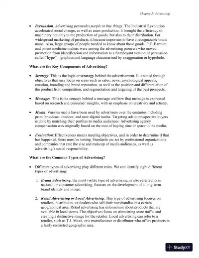 Advertising and IMC: Principles and Practice, 11th Edition Solution Manual - Page 24 preview image