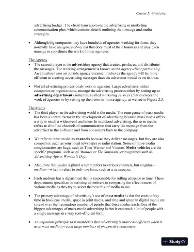 Advertising and IMC: Principles and Practice, 11th Edition Solution Manual - Page 30 preview image