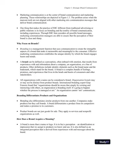 Advertising and IMC: Principles and Practice, 11th Edition Solution Manual - Page 8 preview image