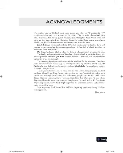 AP Physics 1 algebra based elite student edition (2024) - Page 15 preview image