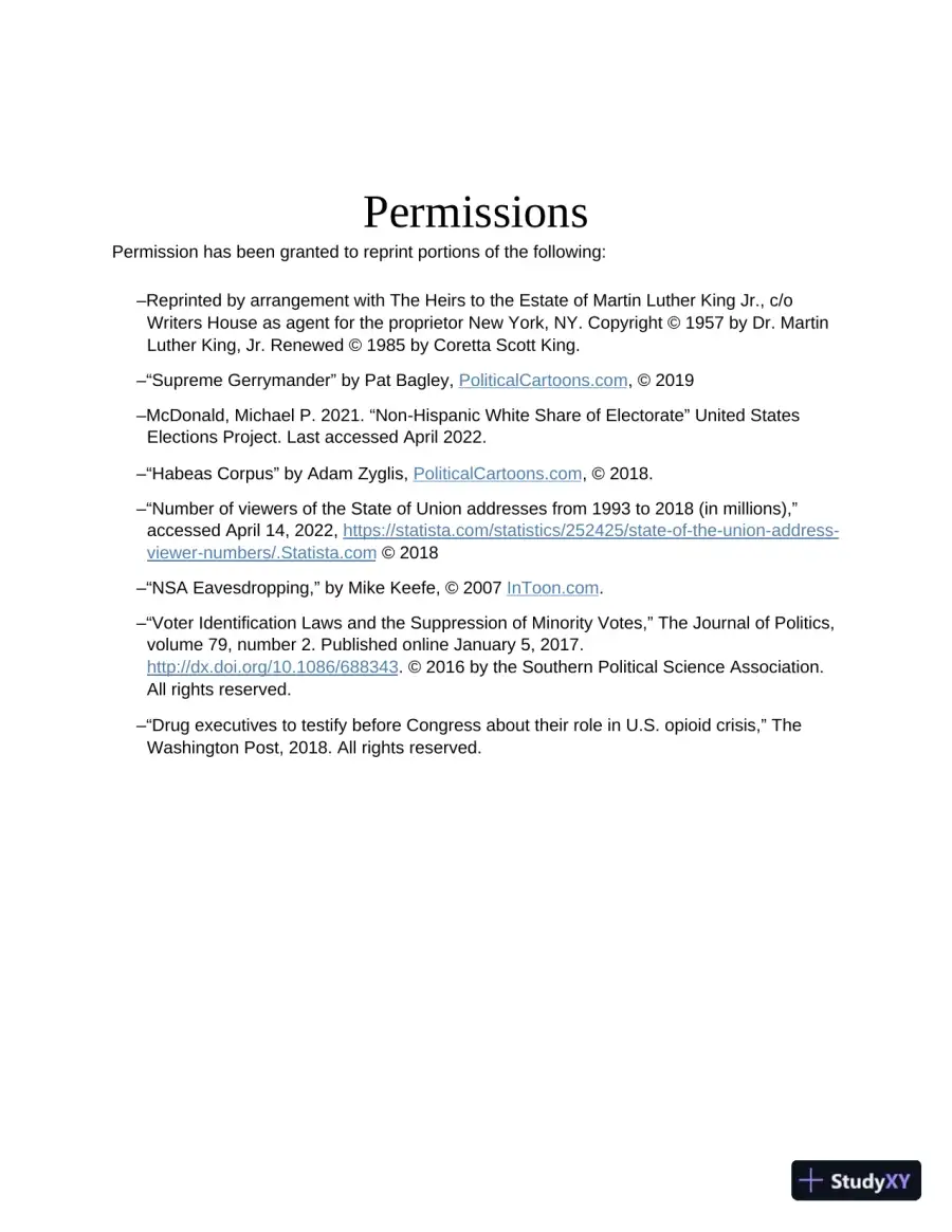 Princeton Review AP U.S. Government and Politics Prep, 2023: 3 Practice Tests (2022), page 7