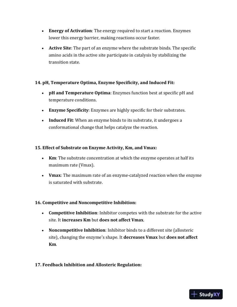 Exploring Biological Energy Processes: Thermodynamics, Enzymes, Cellular Respiration, and Photosynthesis, page 5