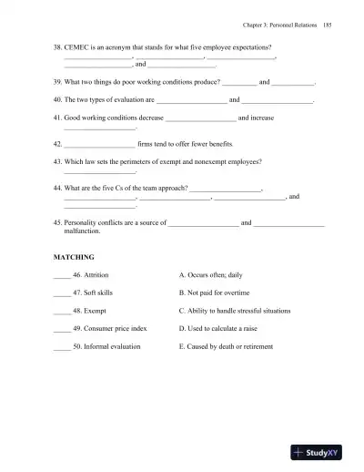 Test Bank For Fundamentals of Law Office Management, 5th Edition - Page 16 preview image