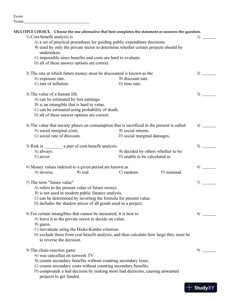 Public Finance in Canada 5th Edition Test Bank, page 11