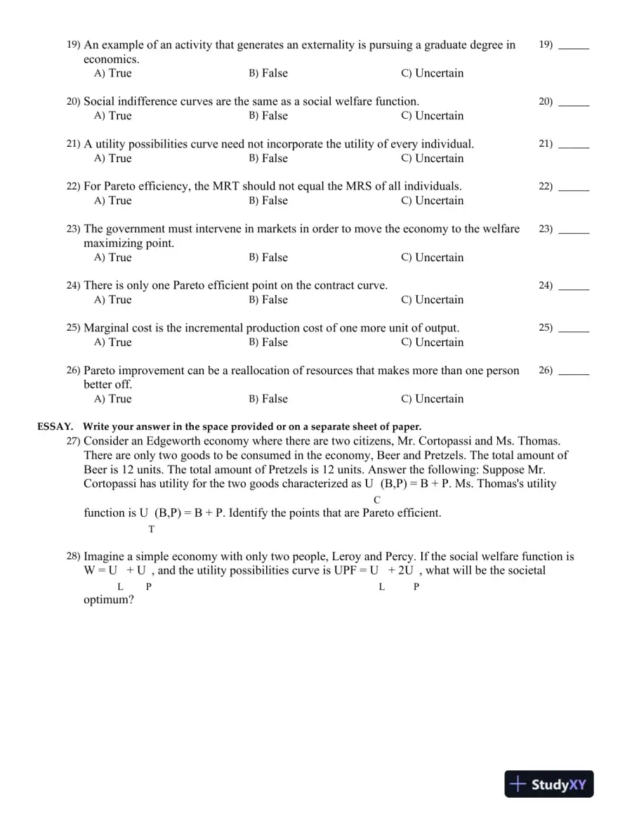 Public Finance in Canada 5th Edition Test Bank, page 8