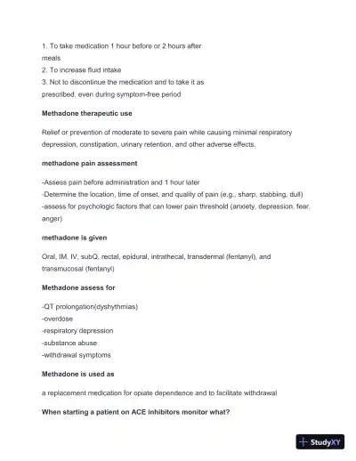 2024-2025 HESI Milestone Exam 1 with Answers (162 Solved Questions) - Page 5 preview image