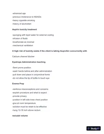 2024-2025 HESI Milestone Exam 1 with Answers (162 Solved Questions) - Page 8 preview image