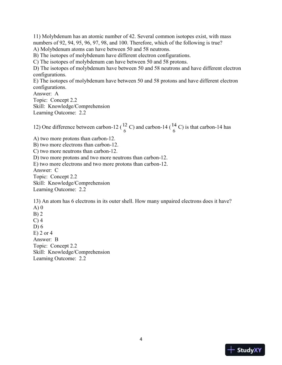 Test Bank For Campbell Biology In Focus, 2nd Edition, page 15