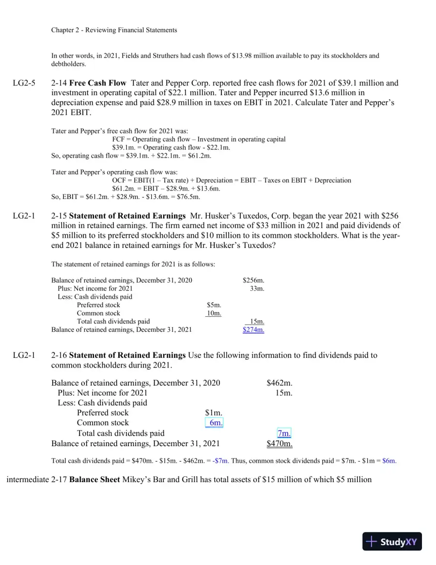 Solution Manual For Finance: Applications and Theory, 5th Edition, page 13