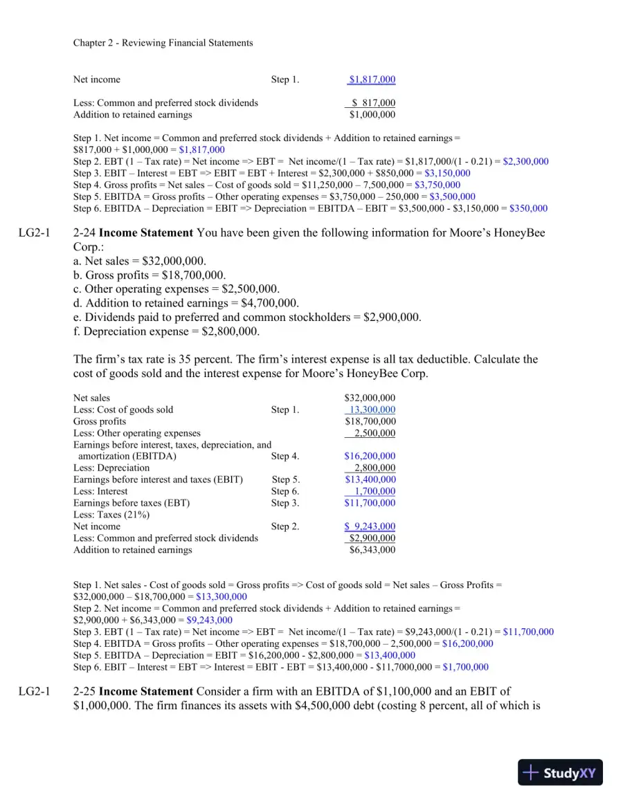 Solution Manual For Finance: Applications and Theory, 5th Edition, page 17