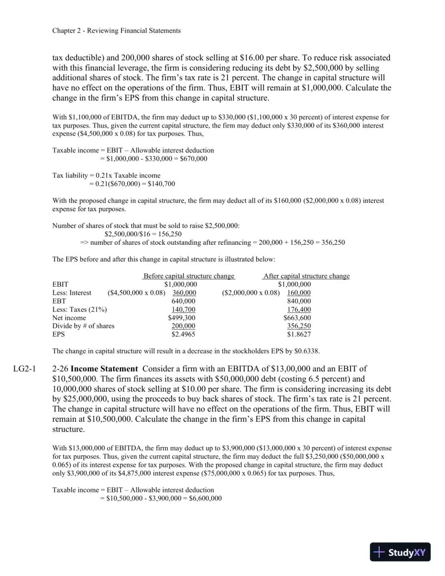 Solution Manual For Finance: Applications and Theory, 5th Edition, page 18