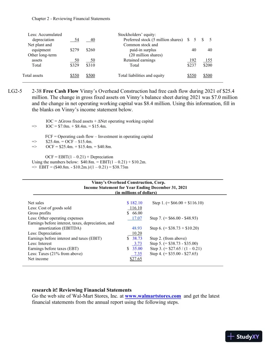 Solution Manual For Finance: Applications and Theory, 5th Edition, page 29