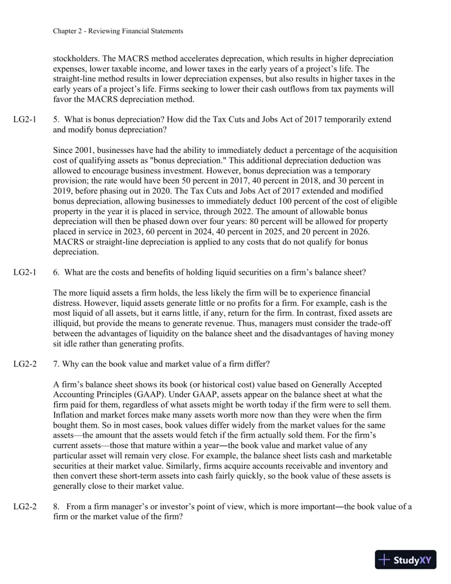 Solution Manual For Finance: Applications and Theory, 5th Edition, page 3