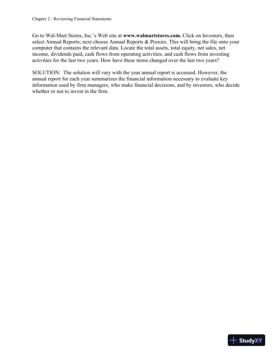 Solution Manual For Finance: Applications and Theory, 5th Edition, page 30