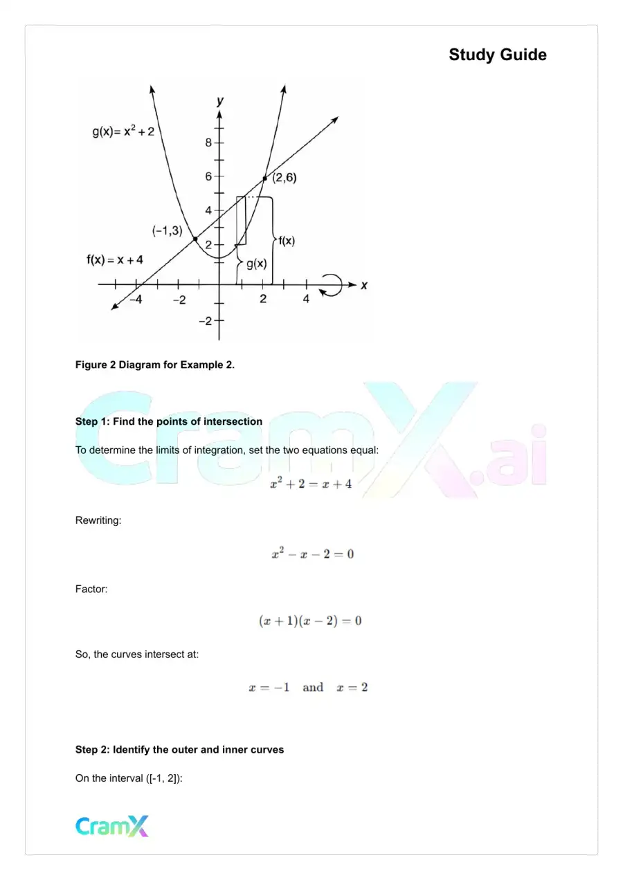 Calculus - Applications of the Definite Integral, page 6
