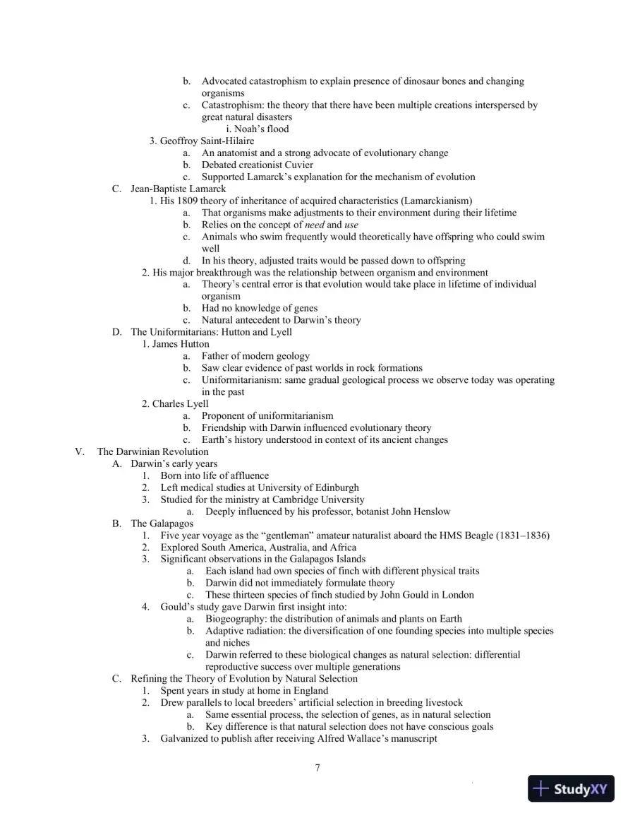 Class Notes for Exploring Biological Anthropology: The Essentials, 4th Edition, page 10