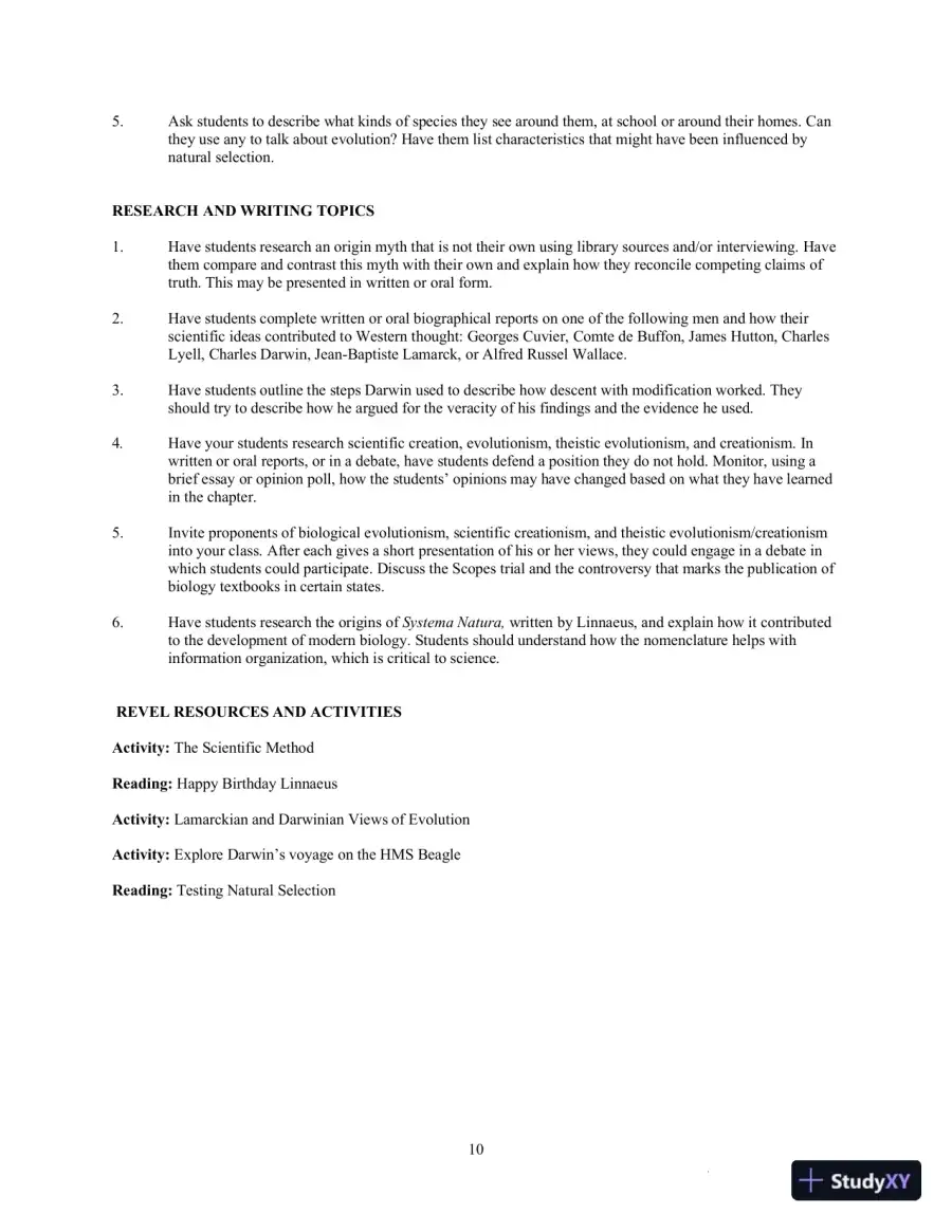 Class Notes for Exploring Biological Anthropology: The Essentials, 4th Edition, page 13
