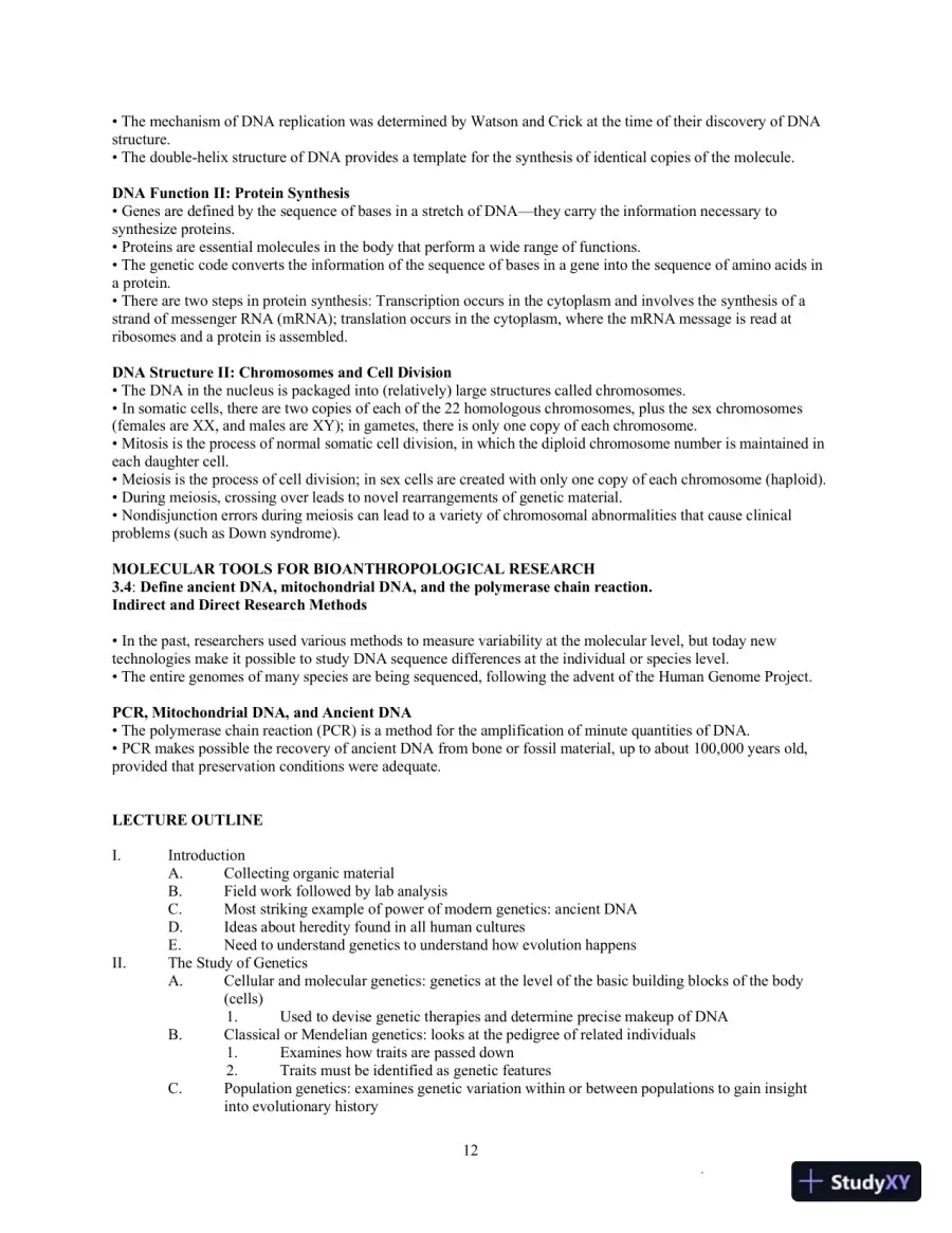 Class Notes for Exploring Biological Anthropology: The Essentials, 4th Edition, page 15