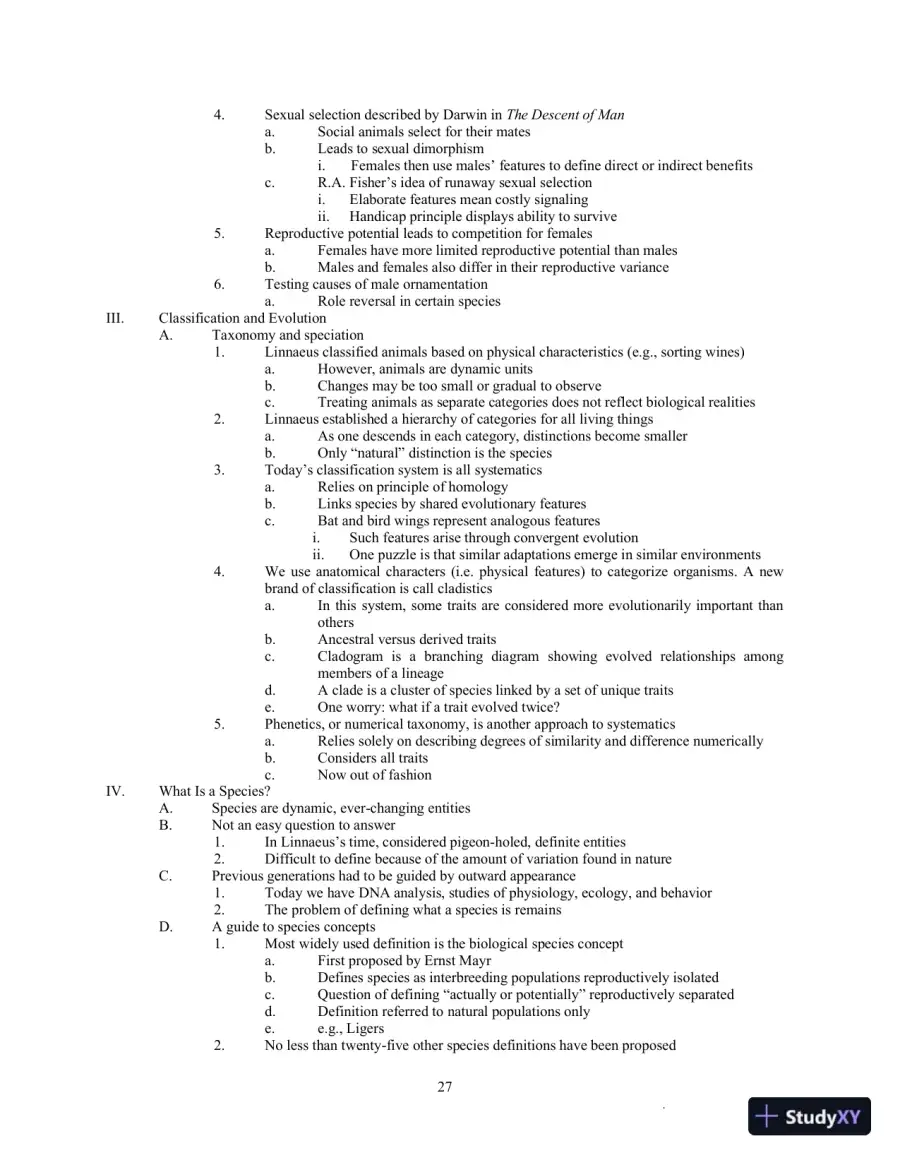 Class Notes for Exploring Biological Anthropology: The Essentials, 4th Edition, page 30