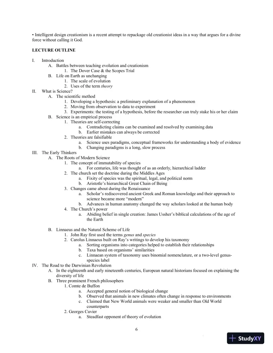 Class Notes for Exploring Biological Anthropology: The Essentials, 4th Edition, page 9